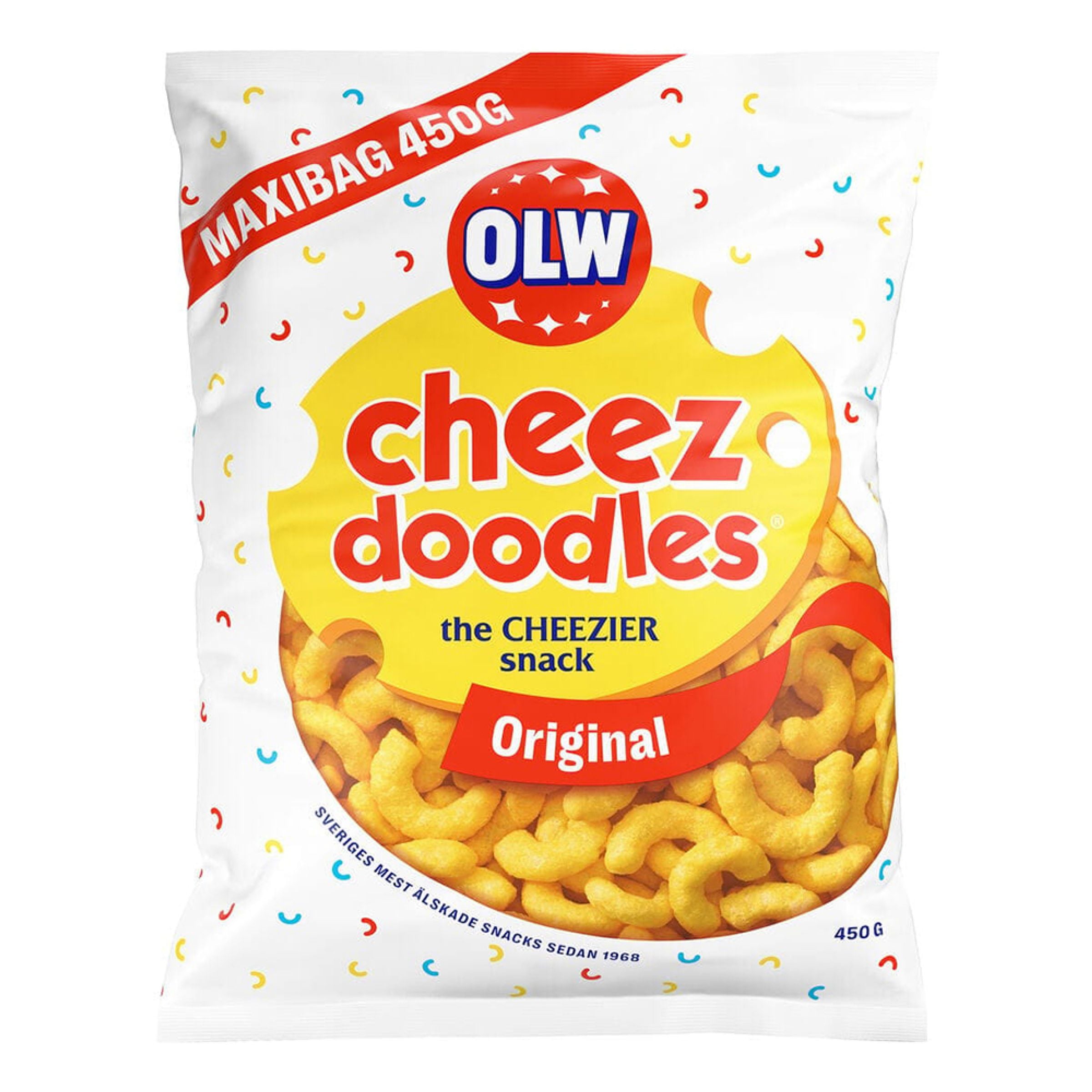 OLW Maxibag Cheez Doodles - 450 g