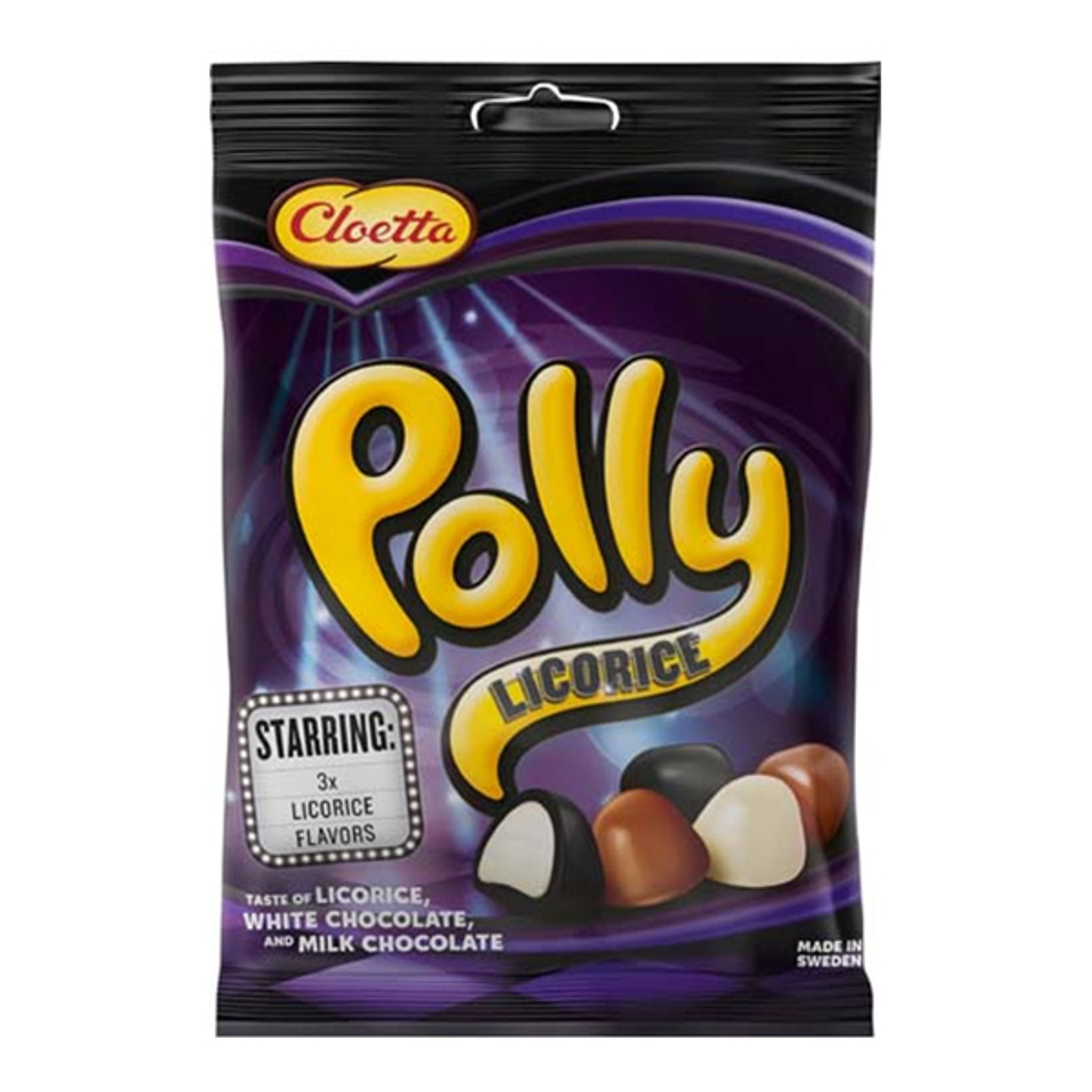 Cloetta Polly Lakrits - 100 g