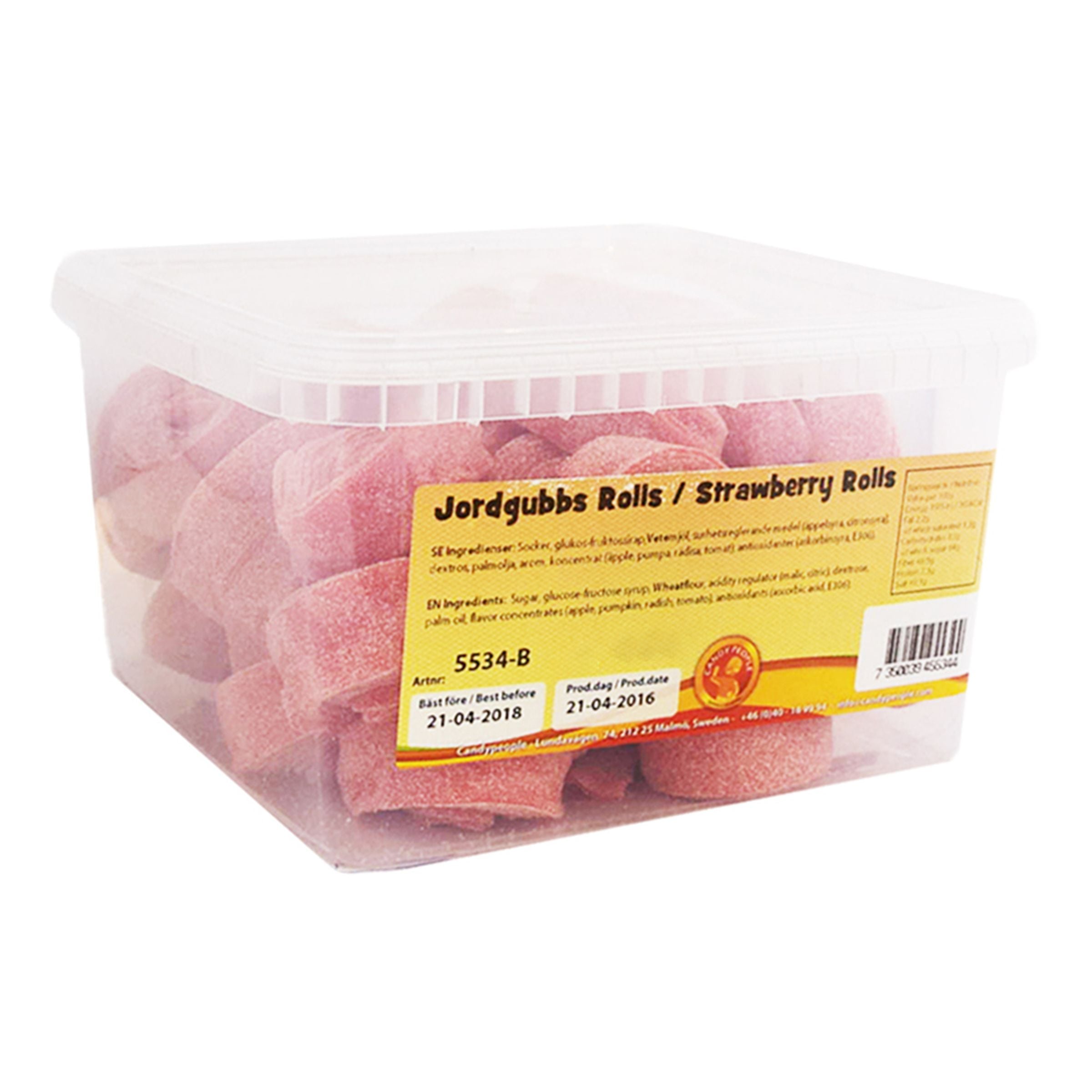 Jordgubbs Rolls Storpack - 3 kg