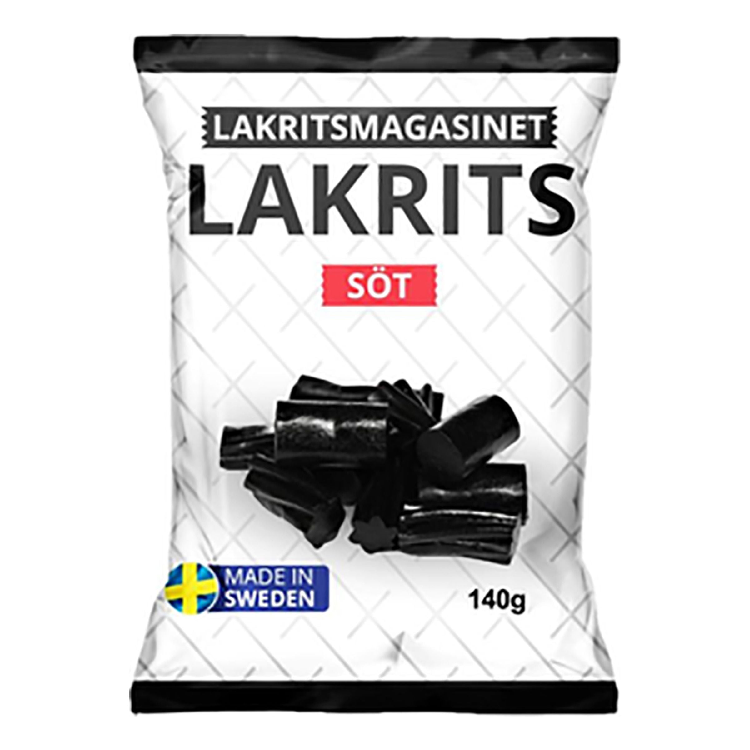 Lakritsmagasinet Sötlakrits - 140 g