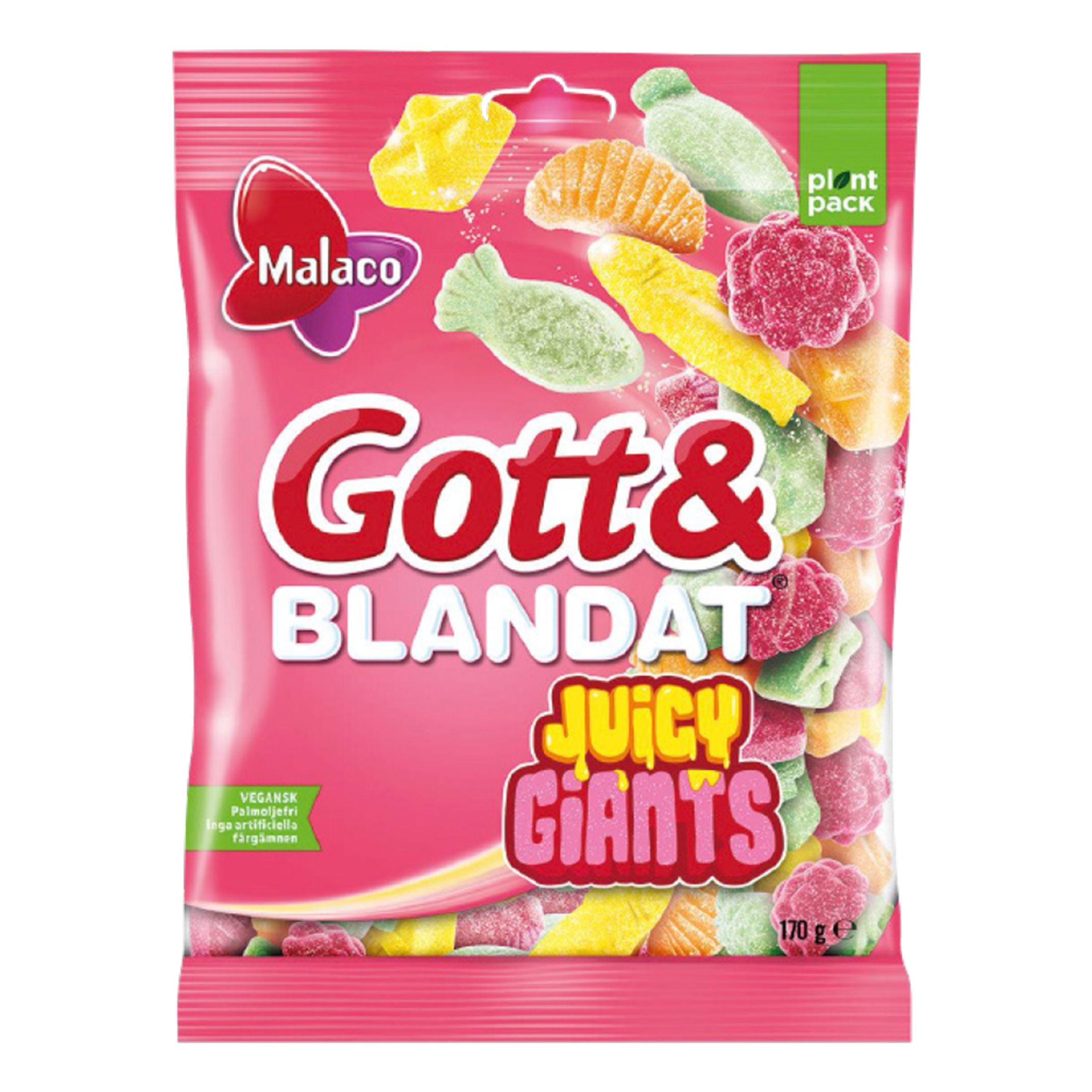 Malaco Gott & Blandat Juicy Giants - 130 g
