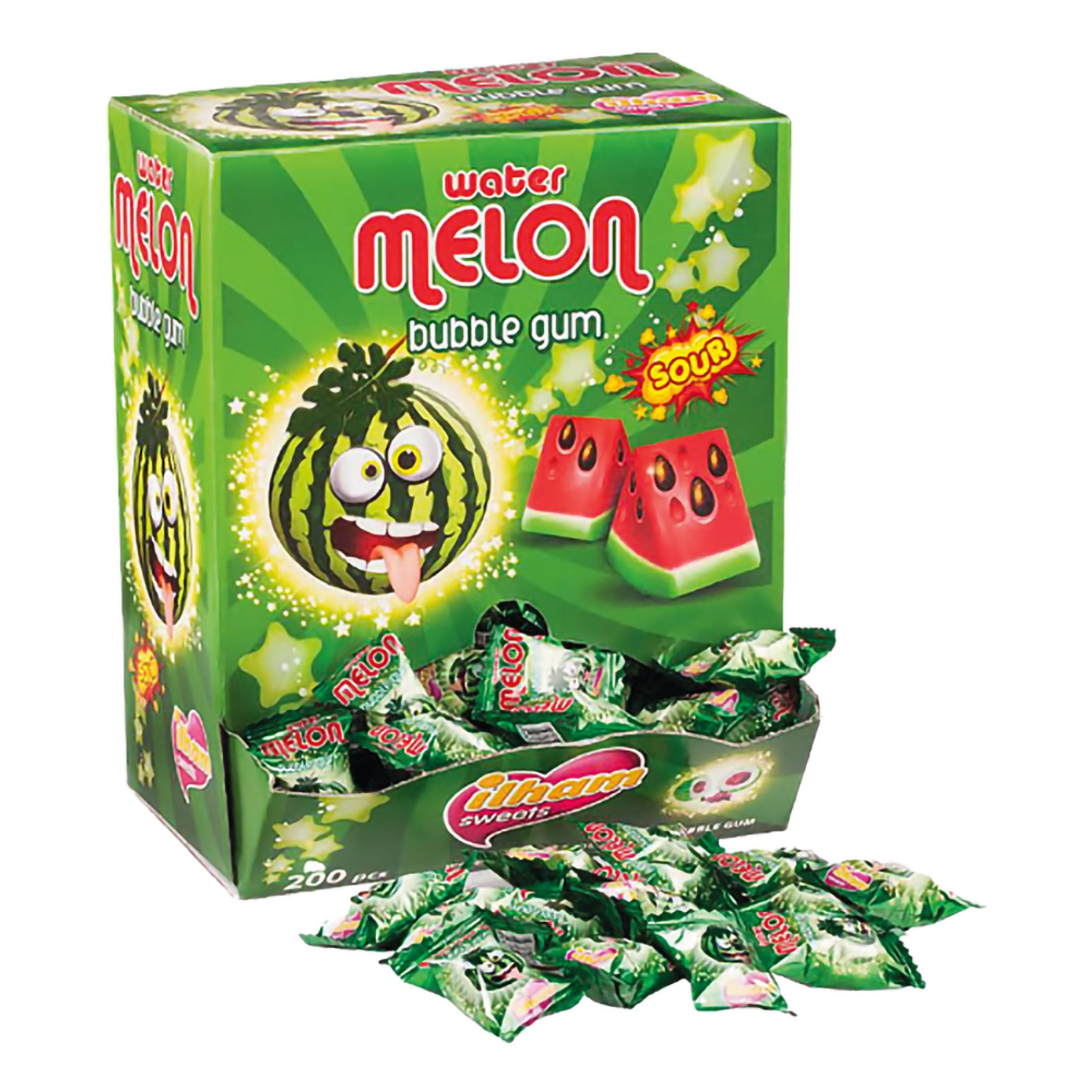 Watermelon Bubble Gum Automat - 960 g