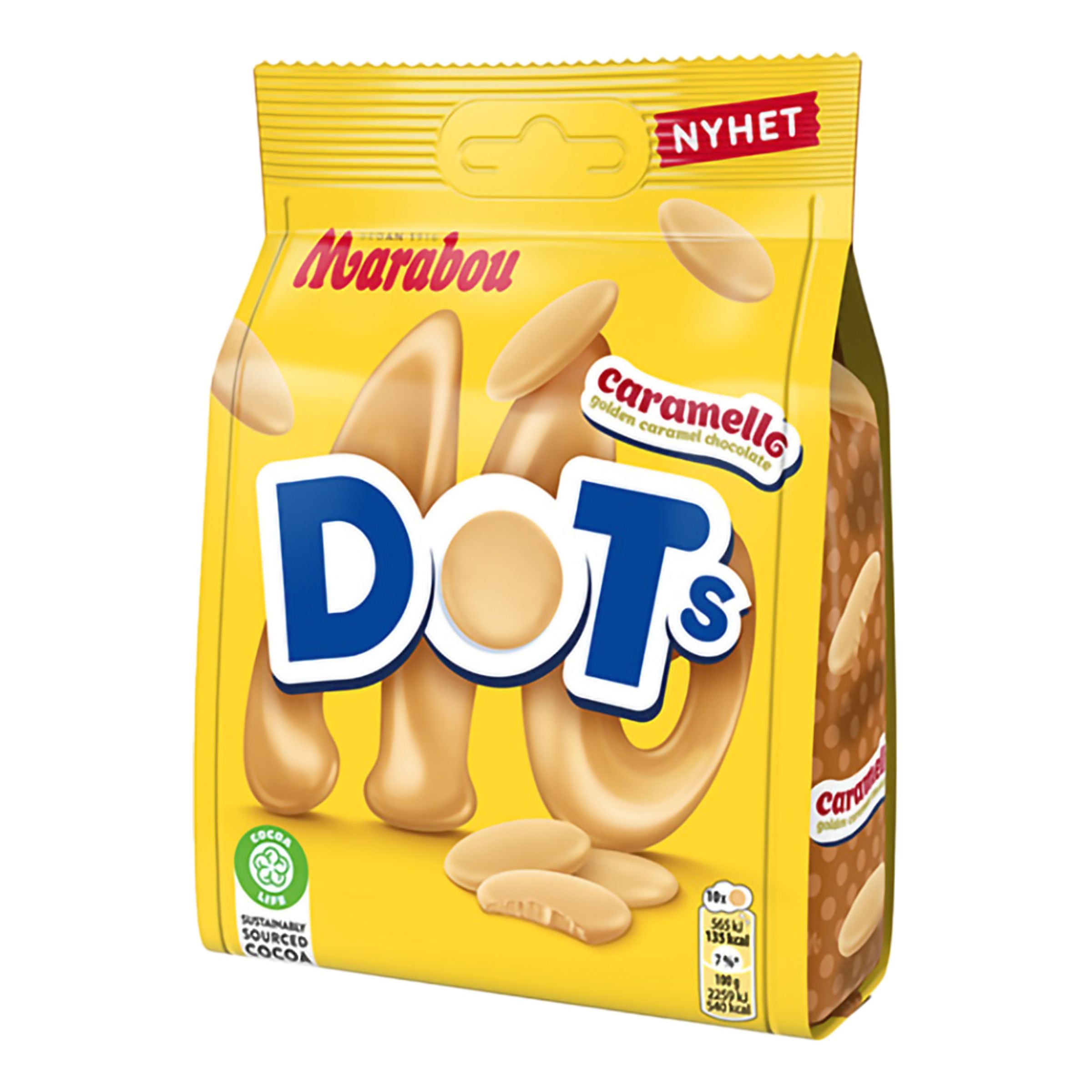 Marabou Dots Caramello - 120 g