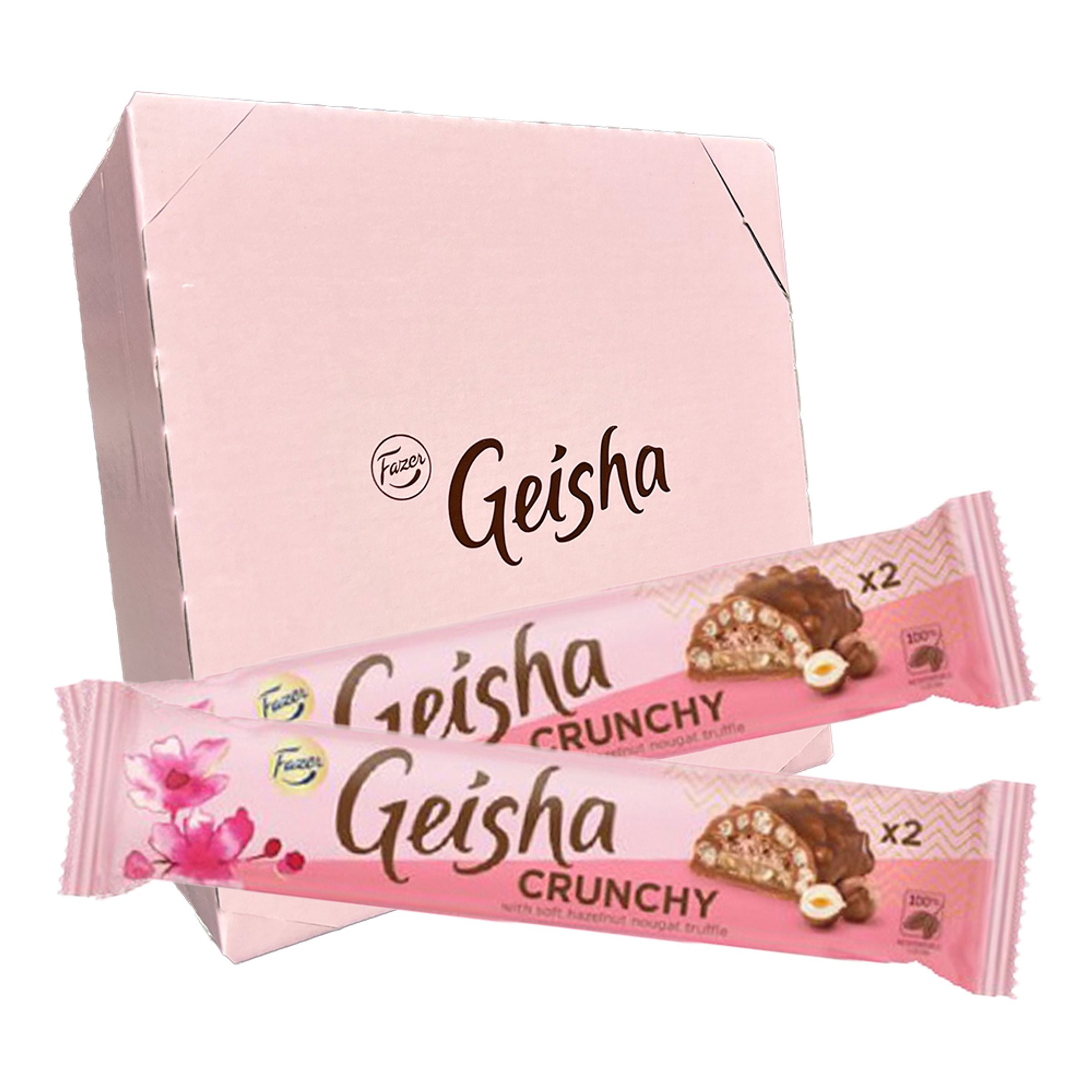 Fazer Geisha Crunchy Dubbel Storpack - 20 x 50 g