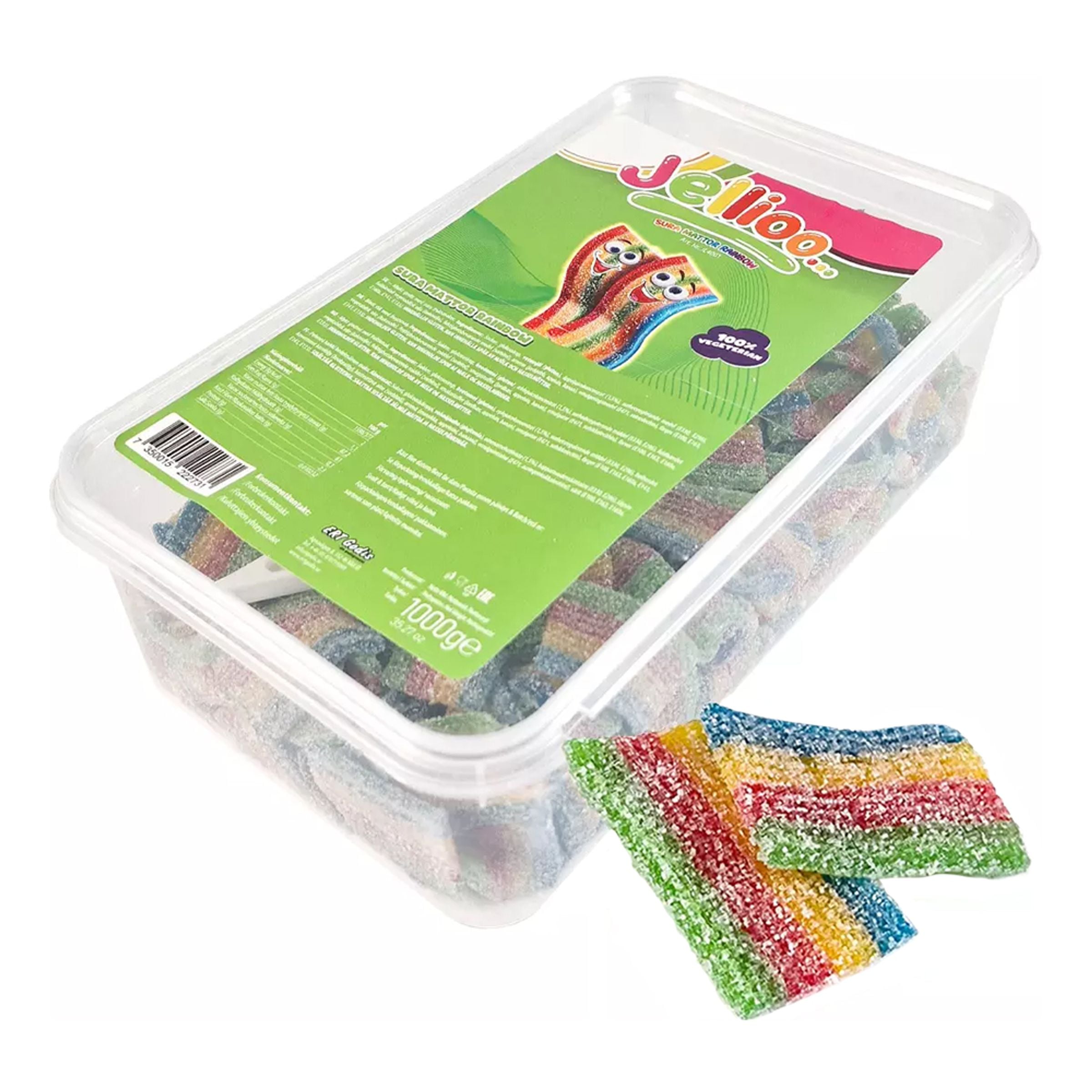 Jellioo Sura Mattor Rainbow Storpack - 1 kg
