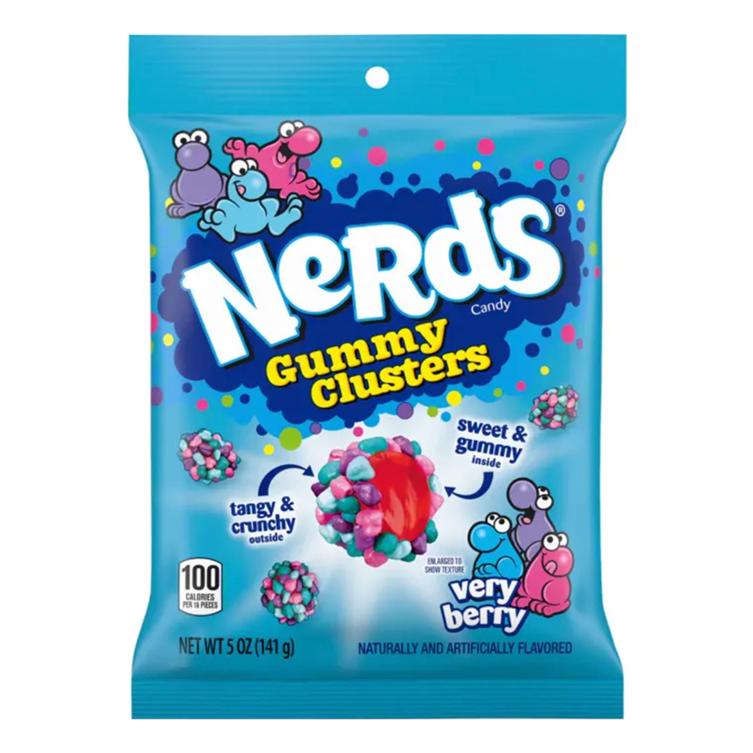 Nerds Gummy Clusters Very Berry - 113 g