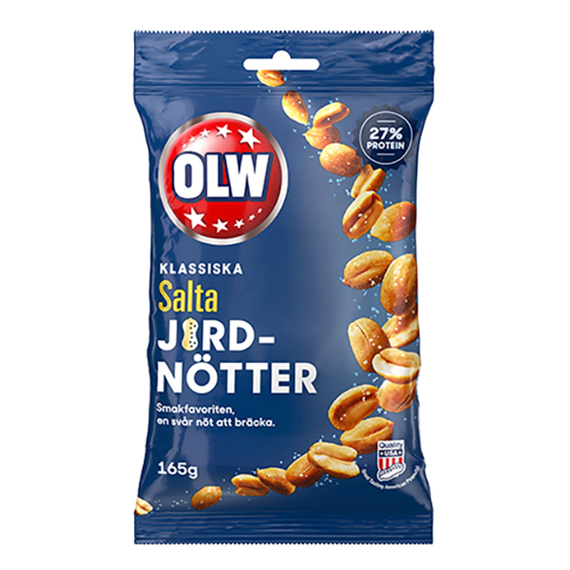 OLW Salta Jordnötter - 165 g