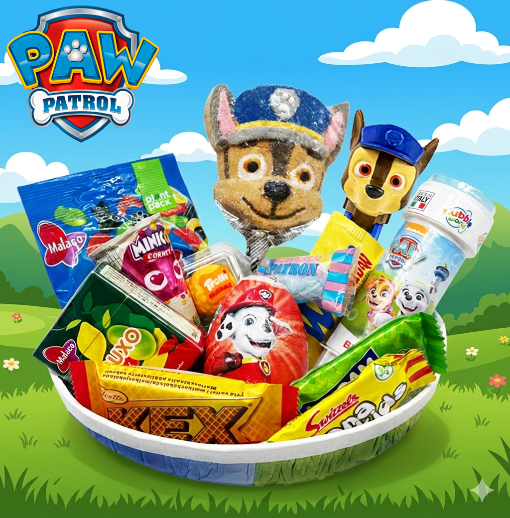 *FÖRBOKAS* Påskägg Paw Patrol med godis och skoj